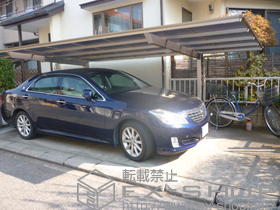 のカーポート アーキフィット 積雪〜20cm対応 施工例