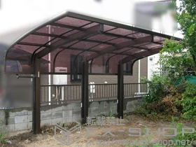 YKKAP�̃J�[�|�[�g ���C�i�L���b�v�|�[�g�O����50�@�ϐ�`50cm�Ή��{���E���T�|�[�g 3�{�� �{�H��