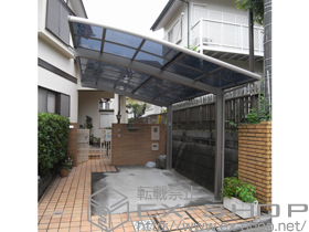 のカーポート レグナスポートシグマIII 積雪〜20cm対応＋着脱式サポート 施工例