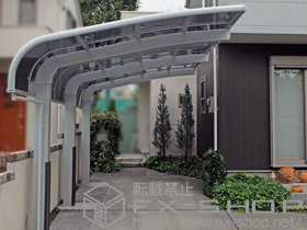 のカーポート テールポートシグマIII 1500 積雪〜50cm対応 施工例