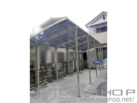 のカーポート レグナスポートシグマIII 3000 縦連棟 積雪〜100cm対応 施工例