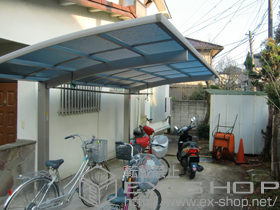 のカーポート プレシオスポート 積雪〜20cm対応 施工例