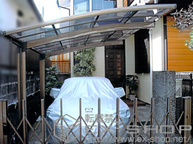 のカーポート カーブポートシグマIII 積雪〜30cm対応 施工例