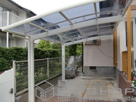 のカーポート カーブポートシグマIII 積雪〜20cm対応 施工例