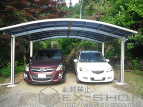 のカーポート レイナツインポートグラン　積雪〜20cm対応 施工例