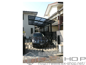 のカーポート カーブポートシグマIII 積雪〜20cm対応 施工例