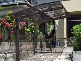 のカーポート カーブポートシグマIII 積雪〜20cm対応 施工例