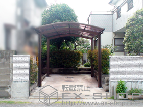 のカーポート レイナワンポートグラン　積雪〜20cm対応 施工例