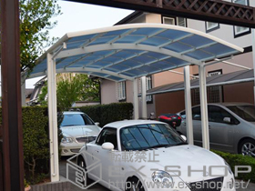 のカーポート レイナツインポートグラン　積雪〜20cm対応 施工例