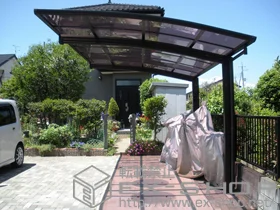 YKKAP�̃J�[�|�[�g ���C�i�|�[�g�O�����@�ϐ�`20cm�Ή�+���E���T�|�[�g(2�{����) �{�H��