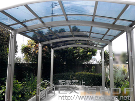 のカーポート カルエードシグマIII 1500 積雪〜50cm対応 施工例