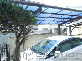 のカーポート プレシオスポート 積雪〜20cm対応 施工例