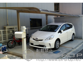 のカーポート レガーナポートシグマIII 雨樋なし 積雪〜20cm対応 施工例