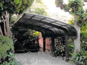 のカーポート テールポートシグマIII 1500 積雪〜50cm対応 施工例