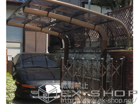 のカーポート テールポートシグマIII 積雪〜20cm対応 施工例