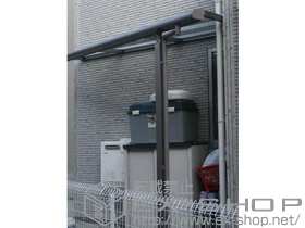 LIXIL リクシル(トステム)のテラス屋根 ライザーテラスII F型 テラスタイプ 単体 積雪～20cm対応 施工例