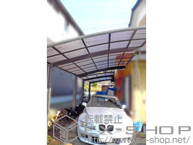 のカーポート カーブポートシグマIII 縦連棟 積雪〜20cm対応 施工例