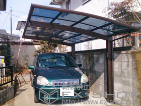 のカーポート プレシオスポート 積雪〜20cm対応 施工例