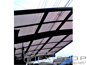 のカーポート レイナポートグラン　積雪〜20cm対応＋着脱式サポート(2本入り) 施工例