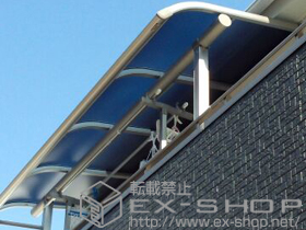 のバルコニー・ベランダ屋根 ヴェクターテラス R型 屋根タイプ 単体 積雪〜20cm対応 施工例