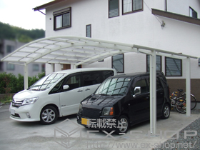 のカーポート レイナツインポートグラン　積雪〜20cm対応 施工例