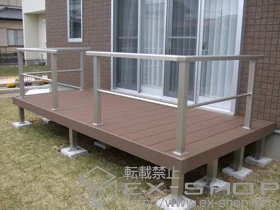 YKKAP�̃E�b�h�f�b�L ���E�b�h�f�b�L 200�{�V���v�����_���f�b�L�t�F���X8�^�����i�q1�{�^�C�v�� �{�H��