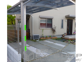 のカーポート プレシオスポート 積雪〜20cm対応 施工例