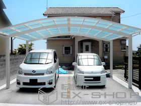 のカーポート レイナツインポートグラン　積雪〜20cm対応 施工例