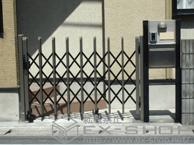 のカーゲート トリップゲート RC型 ノンレール 片開き 19S 施工例