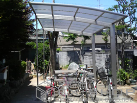 のカーポート レイナポートグラン　積雪〜20cm対応+着脱式サポート(2本入り) 施工例