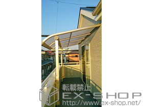 のバルコニー・ベランダ屋根 プレシオステラス R型 屋根タイプ 単体 積雪〜20cm対応 施工例