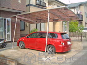 のカーポート レイナポートグラン　積雪〜20cm対応+着脱式サポート 施工例