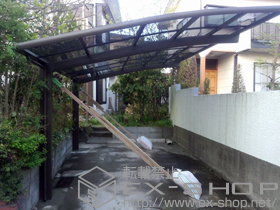 のカーポート カーブポートシグマIII 積雪〜20cm対応 施工例