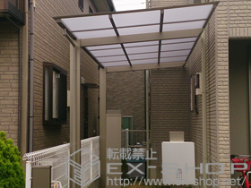 のサイクルポート・駐輪場 アーキフィット ミニ 積雪〜20cm対応 施工例