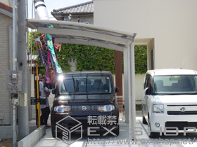 のカーポート プレシオスポート 積雪〜20cm対応 施工例