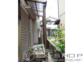 のストックヤード フリーヤード 基本タイプ 積雪〜20cm対応＋ぬれ縁 フリーヤード接続 施工例