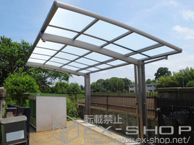 のカーポート カーブポートシグマIII 耐風圧強度仕様 積雪〜30cm対応 施工例