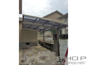 のカーポート カーブポートシグマIII 積雪〜20cm対応 施工例