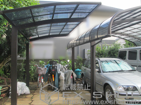 のカーポート プレシオスポート 積雪〜20cm対応 施工例