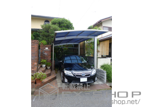 のカーポート レイナポートREグラン 前下がり 積雪〜20cm対応 施工例