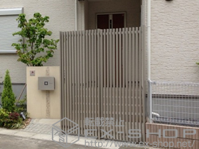 のフェンス・柵 リレーリアフェンス2N型 施工例