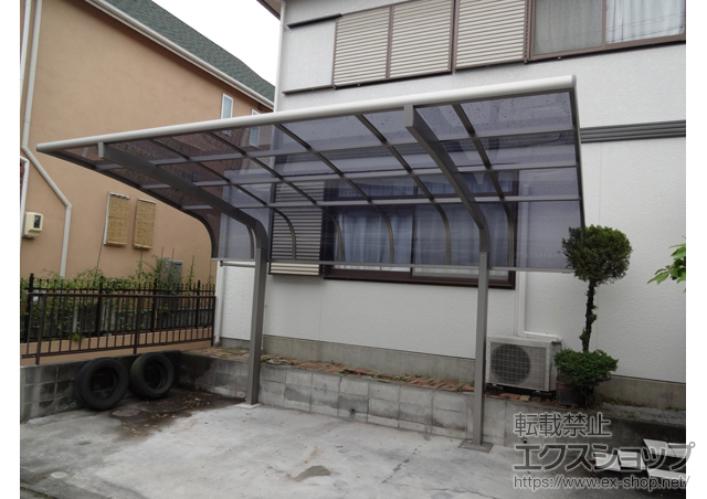 のカーポート テールポートシグマIII 積雪〜20cm対応 施工例