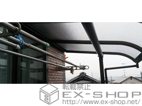 のバルコニー・ベランダ屋根 ヴェクターテラス R型 屋根タイプ 連棟 積雪〜20cm対応 施工例