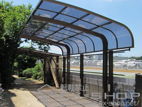 のカーポート テールポートシグマIII 積雪〜20cm対応 施工例