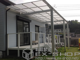 のカーポート マイリッシュ 前上がり 延長 積雪〜20cm対応 施工例