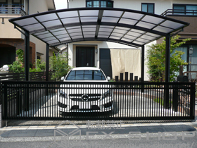 のカーポート レイナツインポートグラン　積雪〜20cm対応 施工例