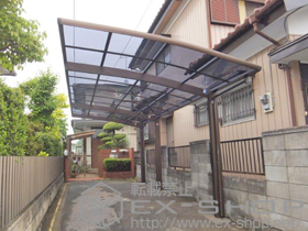 のカーポート レイナポートグラン 延長　積雪〜20cm対応 施工例