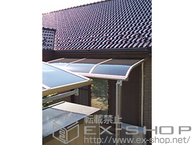 のテラス屋根 プレシオステラス R型 テラスタイプ 単体 積雪〜20cm対応 施工例