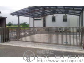 のカーポート カーブポートシグマIII ワイド 積雪〜20cm対応 施工例