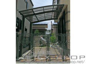 のカーポート カーブポートシグマIII 耐風圧強度仕様 積雪〜20cm対応 施工例